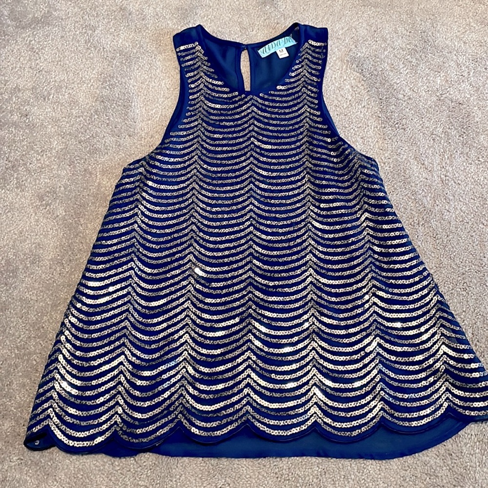 Dina be blue sequence top